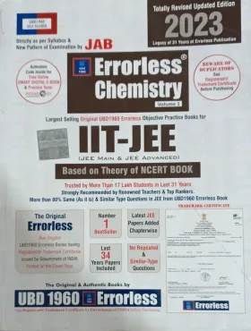 IIT - JEE (JEE MAIN  & JEE ADVANCED) - Errorless Chemistry - Volume 1